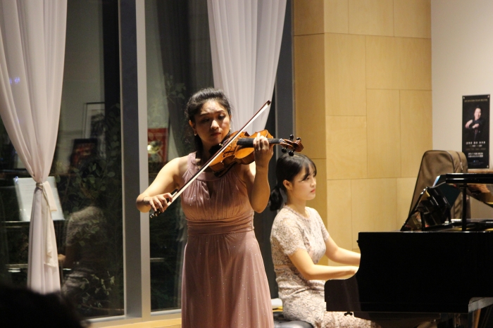 바이올린 여근하, 피아노 장윤진 ⓒ미디어피아 황인성