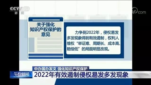 중국 저작권보호 강화 관련 규정 발표 및 CCTV 뉴스 보도 화면, 사진출처=CCTV13 보도화면, 流媒体网