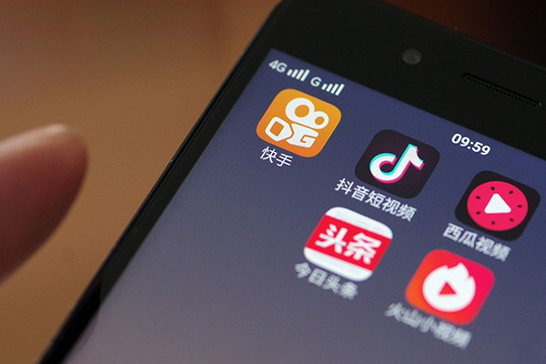 동영상 시대를 대변하는 중국 일반들의 휴대폰 앱 현황, 사진제공=搜狐网