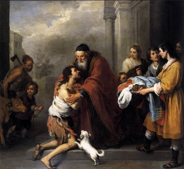 스페인 화가 바르톨로메 에스테반 무리요 ‘돌아온 탕자’(1667~1670)