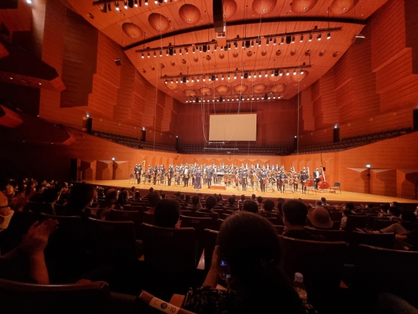 7월 30일 예술의전당 콘서트홀에서 있었던 코리안심포니오케스트라의 '천상의노래'