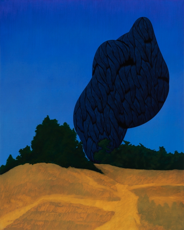 둔곡, Oil on canvas, 91x72, 2021