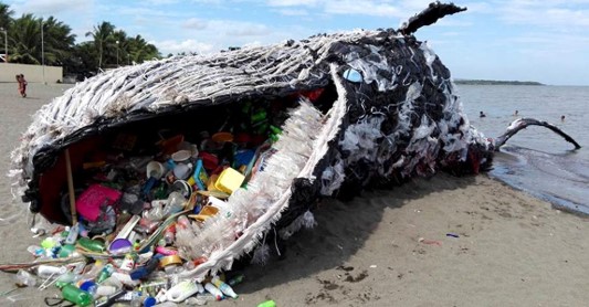 Giant ‘Dead Whale’ Is Haunting Reminder of Massive Plastic Pollution ProblemMay 15, 2017