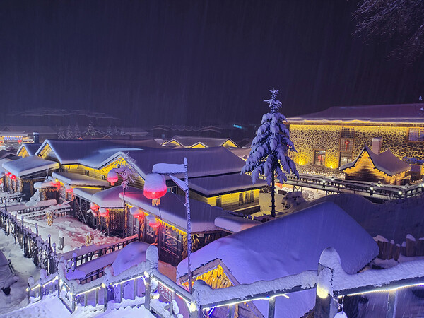 중국 최대, 최고의 아름다음을 간직한 눈(雪)이 잠드는 동네 설향(雪乡)의 모습, 사진제공=黑龙江日报