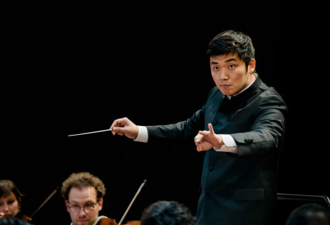 지휘자 윤한결 ©Gstaad Menuhin Festival / 국립심포니오케스트라 제공