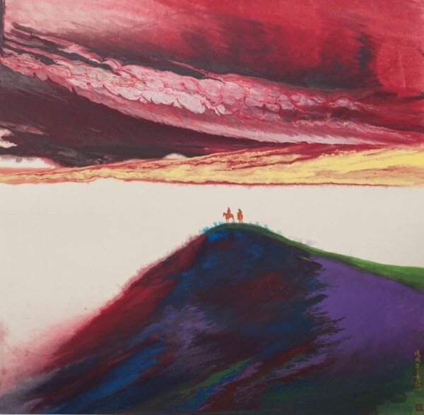 홍운당두 2018 / 중국계 재미화가&nbsp;장경휘(庄景辉, David Zhuang) 작품