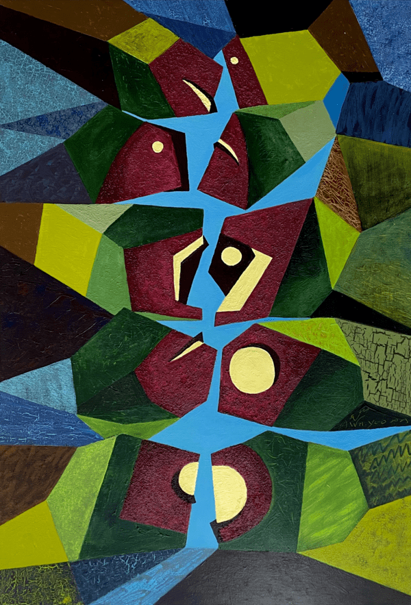 여운미_마주보기II / 세미갤러리 제공