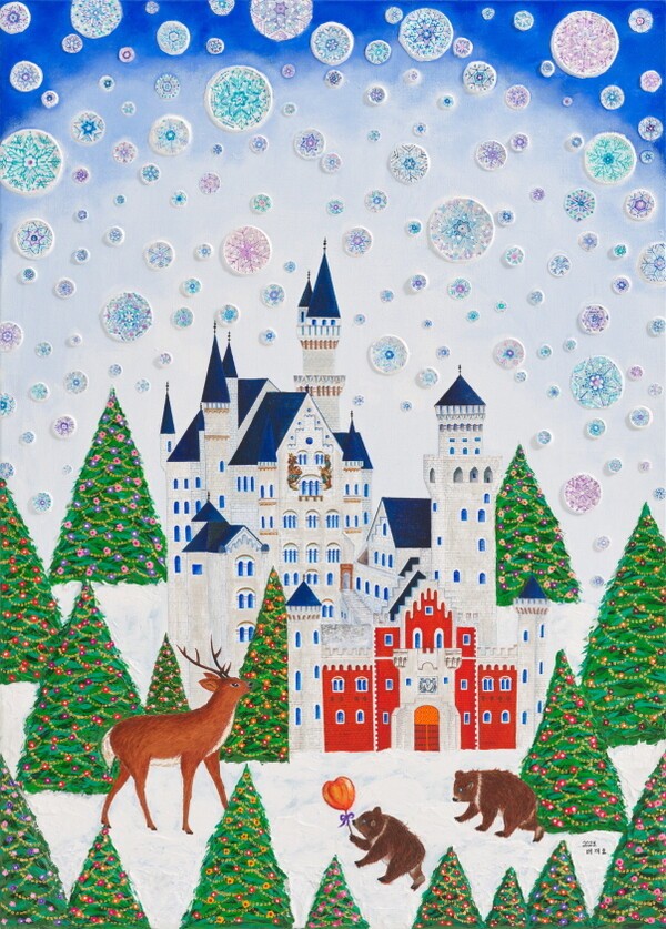 Bae,Jae-Ho_Neuschwanstein Castle, Christmas, 2023 / 세미갤러리 제공